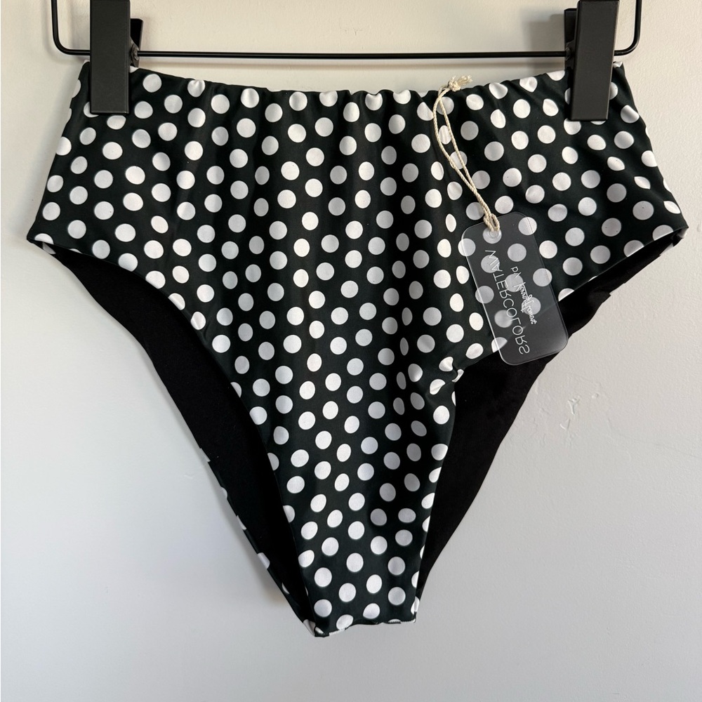 NWT Kenny Flowers The Monte Carlo High Waist Bikini Bottoms Size Large